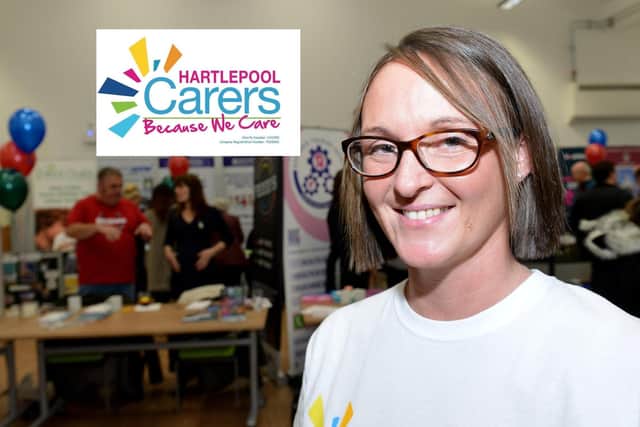 Christine Fewster, from Hartlepool Carers.