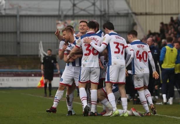 Hartlepool United moved out of the bottom two after a 1-1 draw with Stevenage.