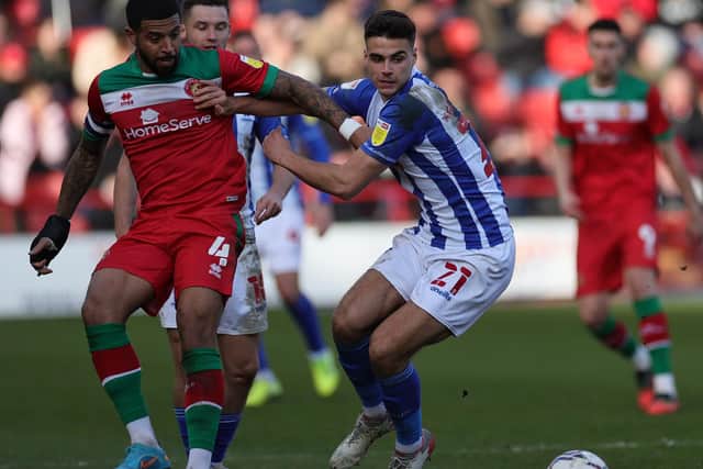 Isaac Fletcher made his first start for Hartlepool United in the defeat at Walsall. (Credit: James Holyoak | MI News)