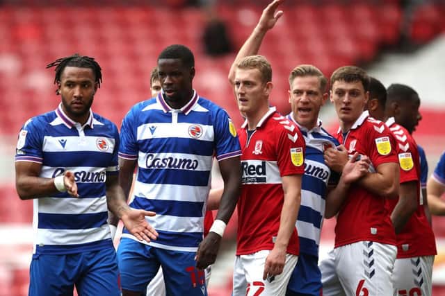 Middlesbrough were held to a goalless draw by Reading at the Riverside.