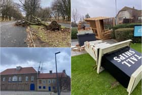Storm Arwen caused damage across Hartlepool and beyond.