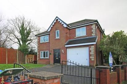 This four-bedroom, detached home, on the market for £195,000 with Unique Estate Agency, has been viewed about 950 times on Zoopla in the last 30 days.
