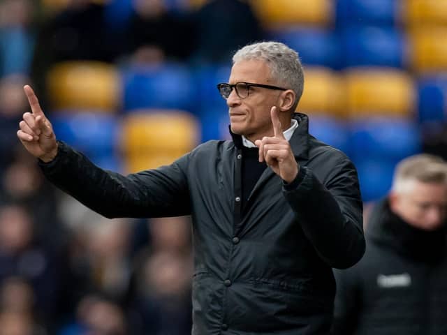 Keith Curle has suggested Hartlepool United will continue to monitor the free agent market. (Photo: Federico Guerra Maranesi | MI News)