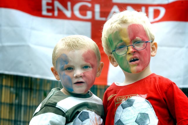 It' the Sure Start World Cup party at Chatham House in 2006. Were you there?