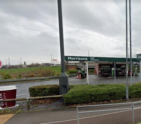 Morrisons in Clarence Road is the cheapest place to buy petrol in Hartlepool. It cost 158.7pm per litre on April 24.