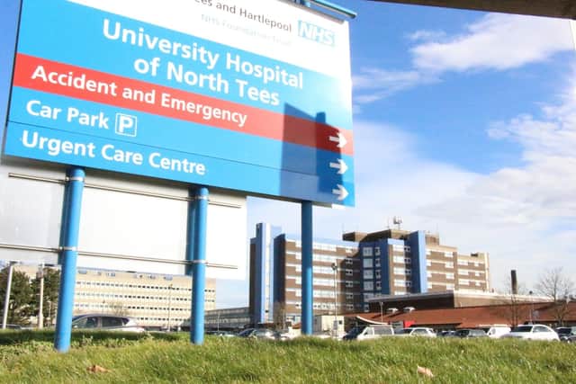 The North Tees and Hartlepool NHS Foundation Trust has hospitals in Stockton and Hartlepool. Picture/credit: NTHNFT. Free for use for all LDRS partners.