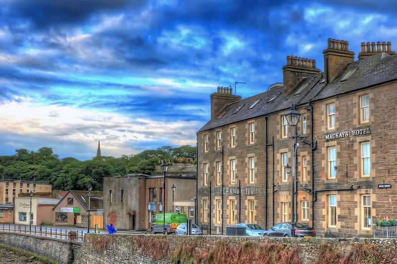 “If you’re looking for an iconic landmark to highlight your NC500 journey, look no further than Ebenezer Place, the World’s Shortest Street and the home of Mackays Hotel!" says Ellie Lamont, owner of the family run hotel in Wick, "It was so named in recognition of the kindness and caring shown by the townsfolk of Wick to Alexander Sinclair, the man who built the hotel in 1887."