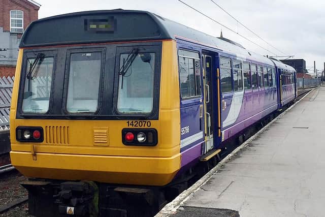 Northern Rail confirmed line blocked. Photo credit should read: Richard Woodward/PA Wire