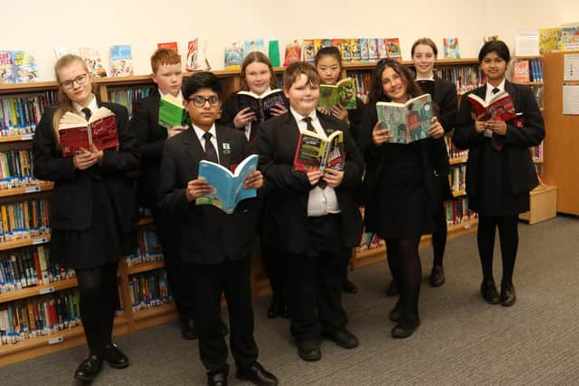 Bookworms at English Martyrs Catholic School and Sixth Form College.