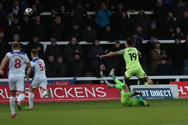 Hartlepool United were heavily beaten by Stockport County to increase the feeling of relegation doom.
