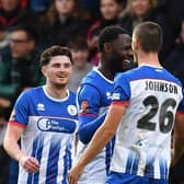 Hartlepool United scored a significant win over York City thanks to goals from Jake Hastie, Tom Crawford and Nicky Featherstone.