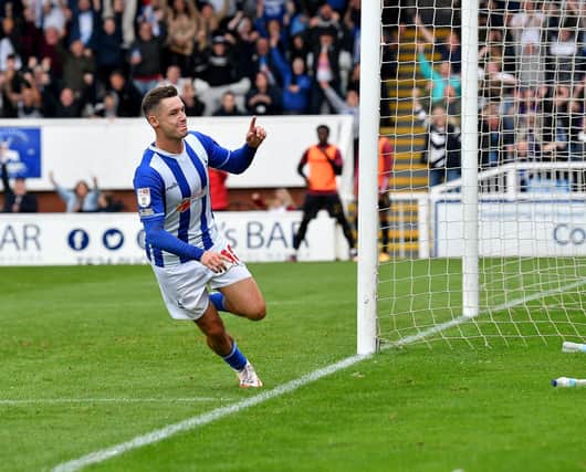 Luke Molyneux enjoyed an excellent season with Hartlepool United. Picture by FRANK REID