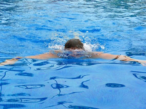 “Swimming is a great daily habit which keeps his joints supple and muscles loose. It’s great for his heart and lungs and above all, it maintains his independence and adds social interaction.”