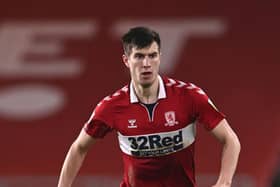 Middlesbrough's Paddy McNair went off injured against Preston.