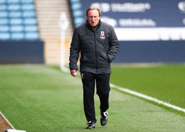 Middlesbrough boss Neil Warnock. (Photo by Jacques Feeney/Getty Images)