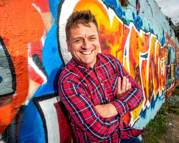 Simon Paine, the co-founder of the Rebel Business School, which is delivering a free course in Hartlepool later this month.