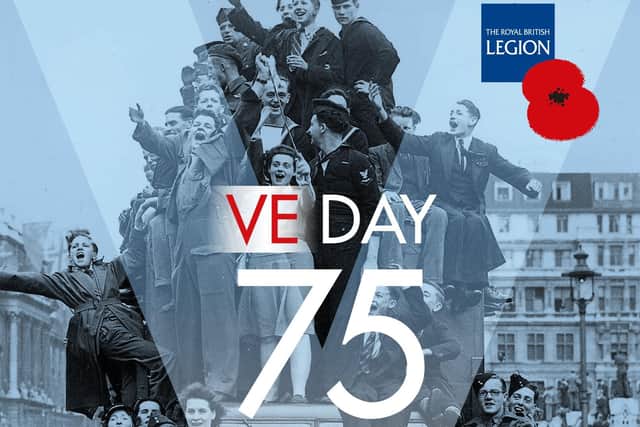 The Royal British Legion is also calling on the nation to mark 75th anniversary of VE Day from home.