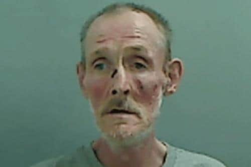 John Donaldson was jailed for three years for robbery.