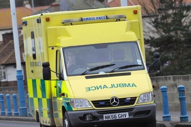 The fire service has said seven people were taken to hospital by ambulance.