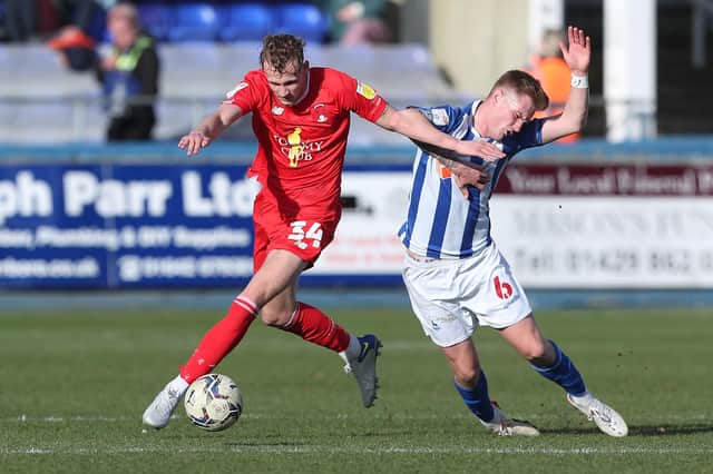 Hartlepool United laboured to a goalless draw with Leyton Orient at the Suit Direct Stadium. (Credit: Mark Fletcher | MI News)