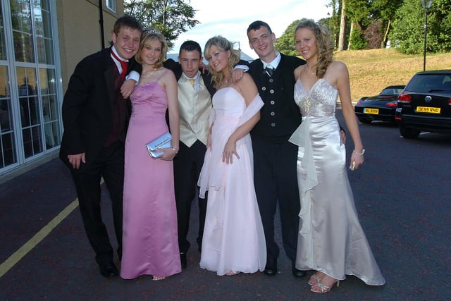 A scene from the 2006 prom. Do you recognise the students having a great time?