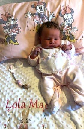 Lola was born on December 12.