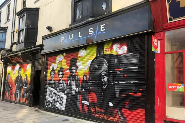 Pulse nightclub in Church Street, Hartlepool