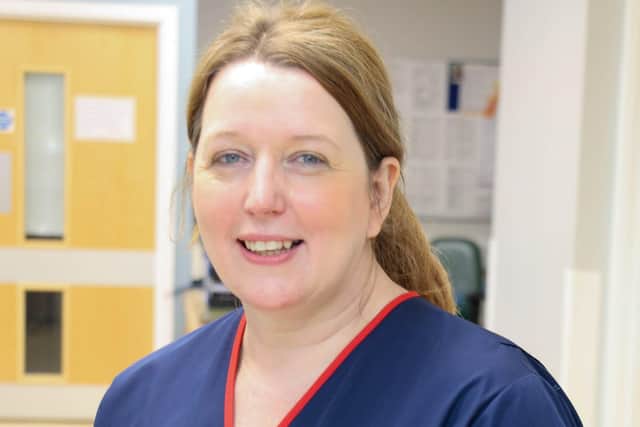 Lindsey Robertson, chief nurse at North Tees and Hartlepool NHS Foundation Trust.