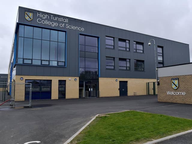 High Tunstall College of Science.