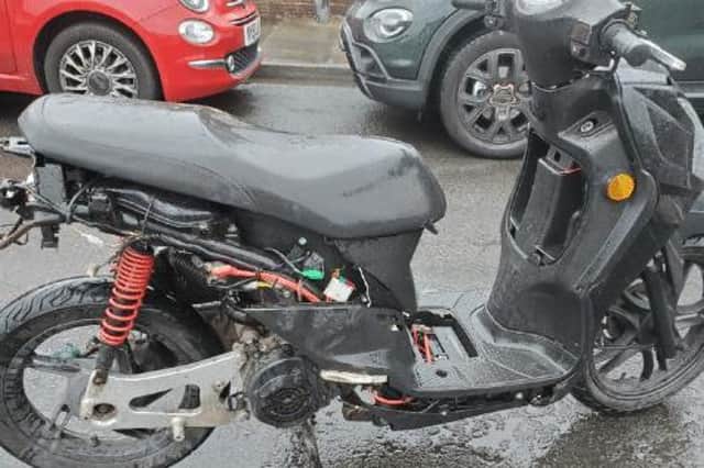 Police have said that the bike will be destroyed./Photo: Hartlepool Neighbourhood Police Team