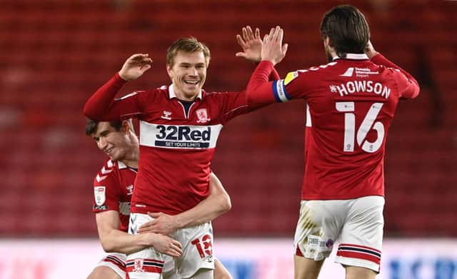 Duncan Watmore scored twice for Middlesbrough. (Photo by Stu Forster/Getty Images)