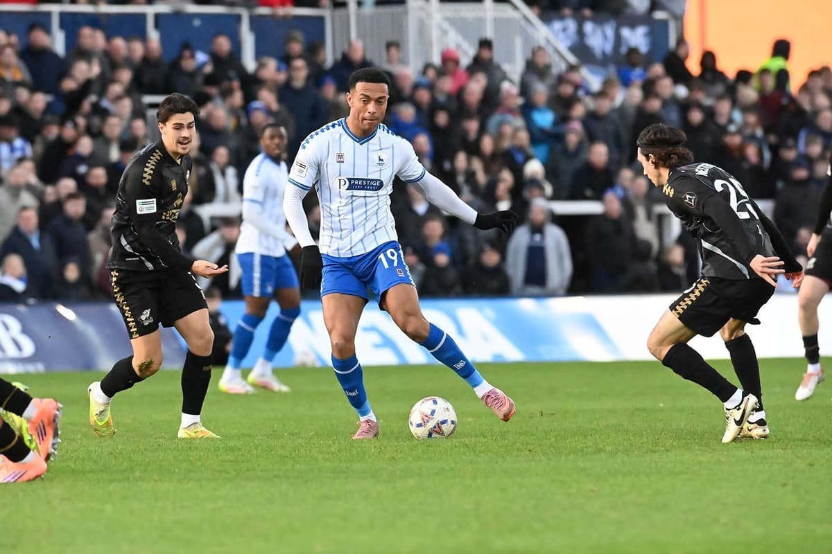 Hartlepool United-Trainer Nicky Featherstone reagiert auf die zunehmenden ...