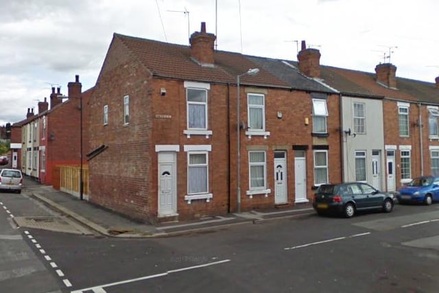 This end terrace sold for £35,000 in March.