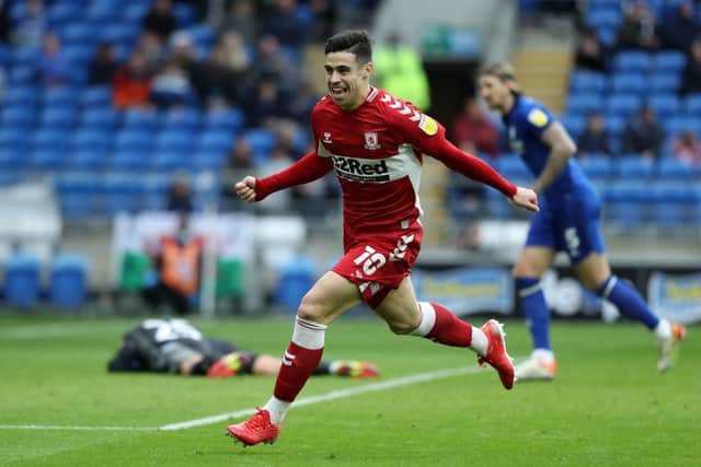 Middlesbrough sealed their third successive win as Martin Payero opened his account for the club (Photo by Morgan Harlow/Getty Images)