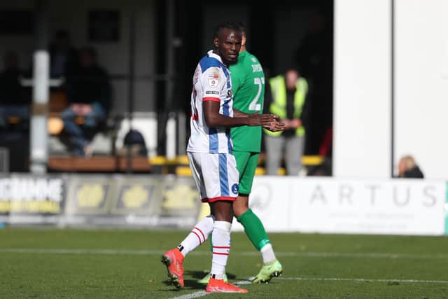 Theo Robinson was a free agent signing for Hartlepool United. (Credit: Mark Fletcher | MI News)