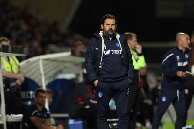 It has been a difficult start to life at Hartlepool United for manager Paul Hartley. (Credit: Mark Fletcher | MI News)