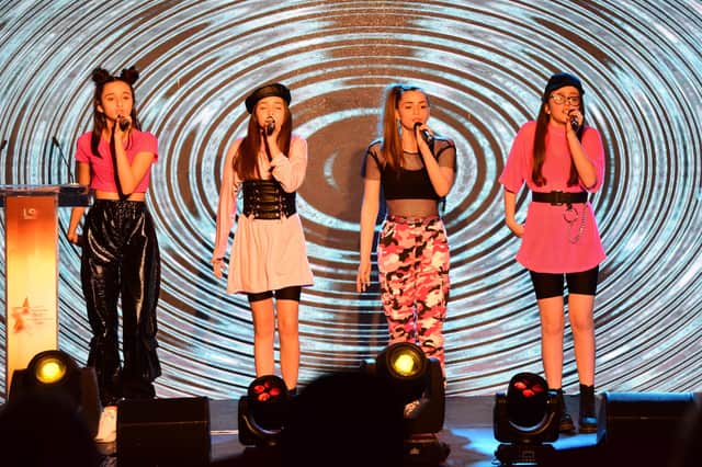 The Dolls in great voice at the Best of Hartlepool Awards last year.