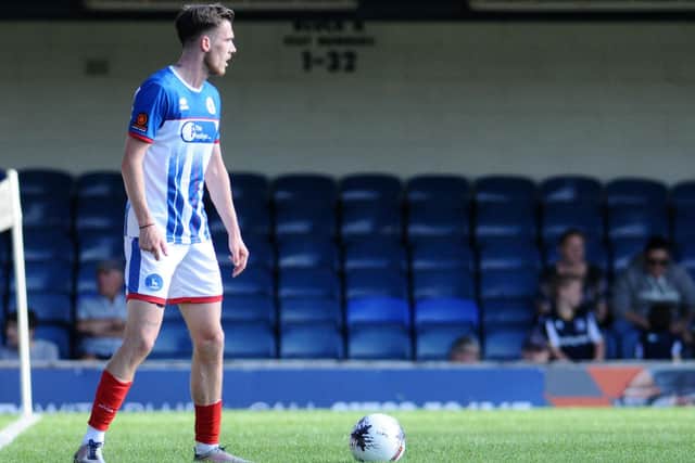 Dan Dodds will miss the rest of the season for Hartlepool United after suffering an ACL injury.