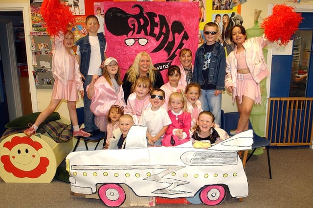 Well-a, well-a well-a - tell us more about this production of Grease at the Sunshine Nursery in 2004.