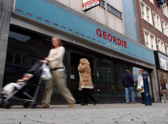 Clothing store Geordie Jeans was founded in 1978 in South Shields - going on to open ten stores across the North East. The King Street store closed its doors in 2004, and is very missed by the people of South Shields.