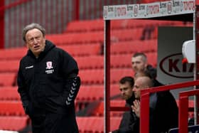Middlesbrough boss Neil Warnock.