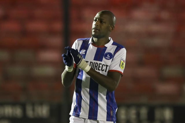 Sylla is expected to continue in Hartlepool's midfield. (Credit: Tom West | MI News)