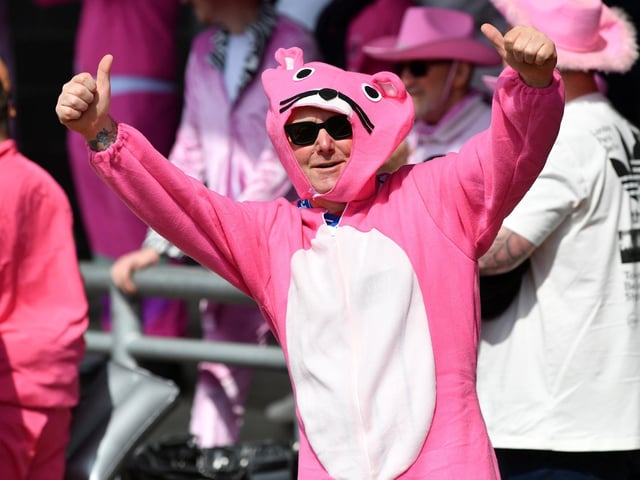 Even the Pink Panther got in on the act.