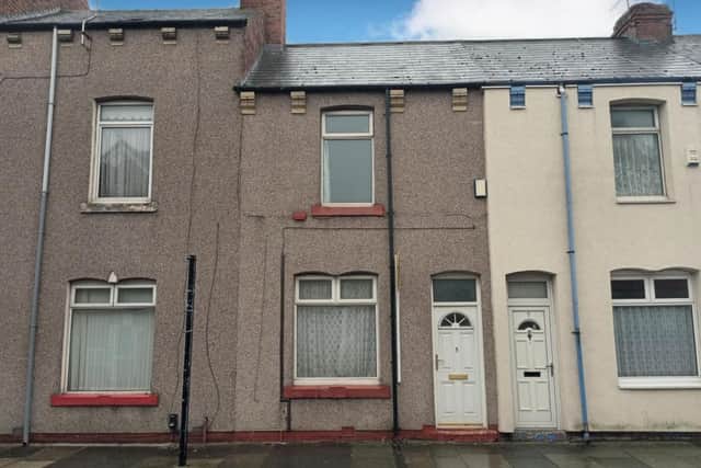 This two-bedroom, mid-terrace home at 5 Cornwall Street, Hartlepool, has a guide price of £5,000-plus.