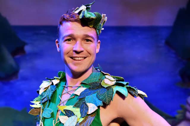 Ben-Ryan Davies who played Peter Pan at the Forum Theatre and is back for this year's production of Sleeping Beauty. Picture by FRANK REID