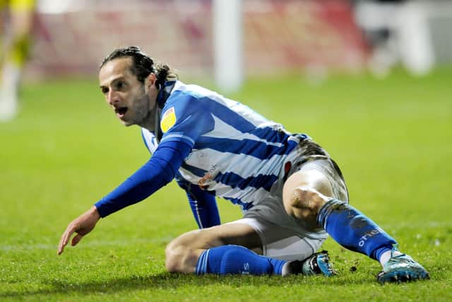 Jamie Sterry will be assessed after his return to the Hartlepool United team at Walsall. Picture by FRANK REID