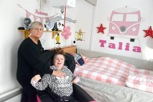 Clair Foster has shared her concerns at the cost of living crisis as she looks after her daughter Talia.