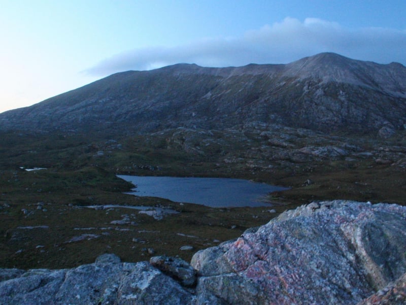 Coming up just a few metres short of being a Munro, Foinaven in Sutherland has in fact got six separate summits connected by ridges. Reaching the top of all six is possible in a single day, though it's not for the novice.
