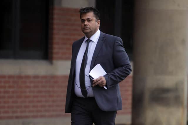 Matt Matharu at Teesside Crown Court during his 2014 trial before he was jailed the following year.