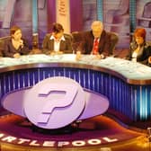 The BBC Question Time panel in the Borough Hall. Were you in the audience 16 years ago?